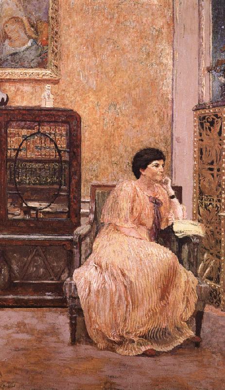 Maxi Er portrait of his wife at home, Edouard Vuillard